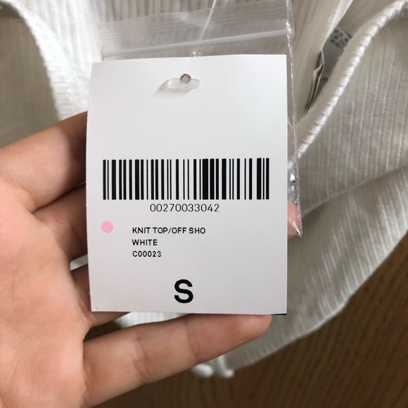 White button up crop top - Picture 4 of 6